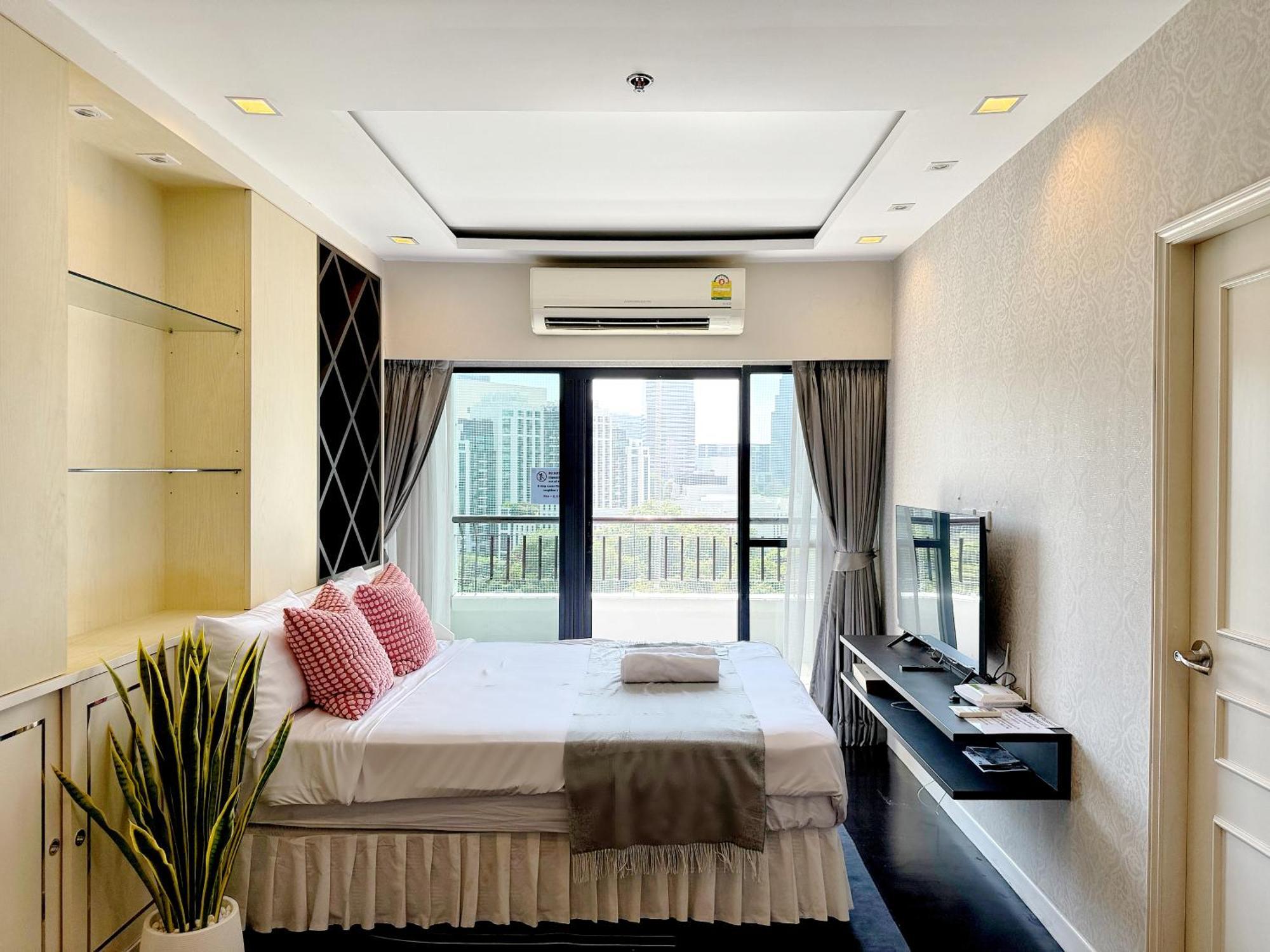 Center Bangkok Suite Next To Platinum Mall Buitenkant foto