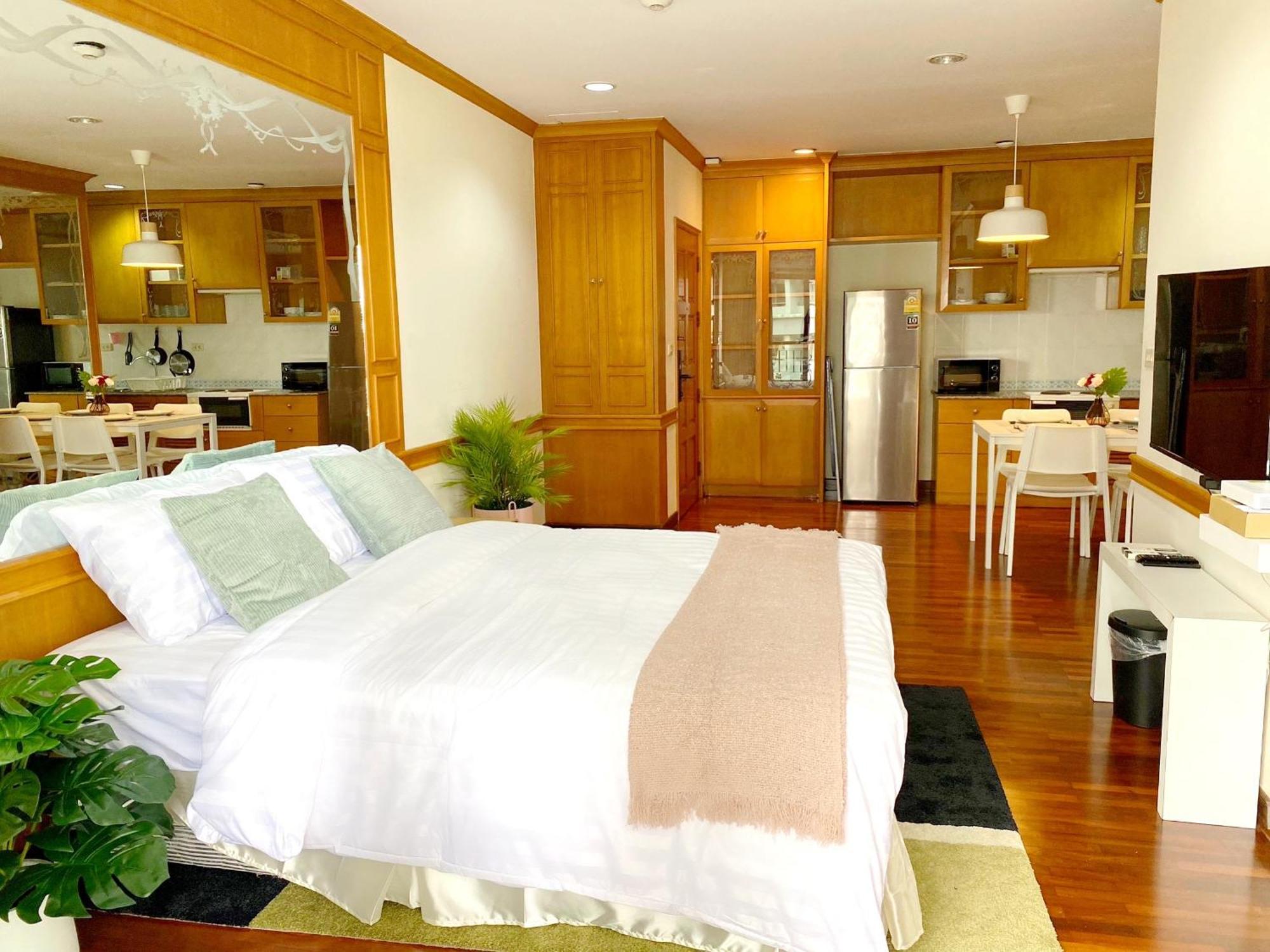 Center Bangkok Suite Next To Platinum Mall Buitenkant foto