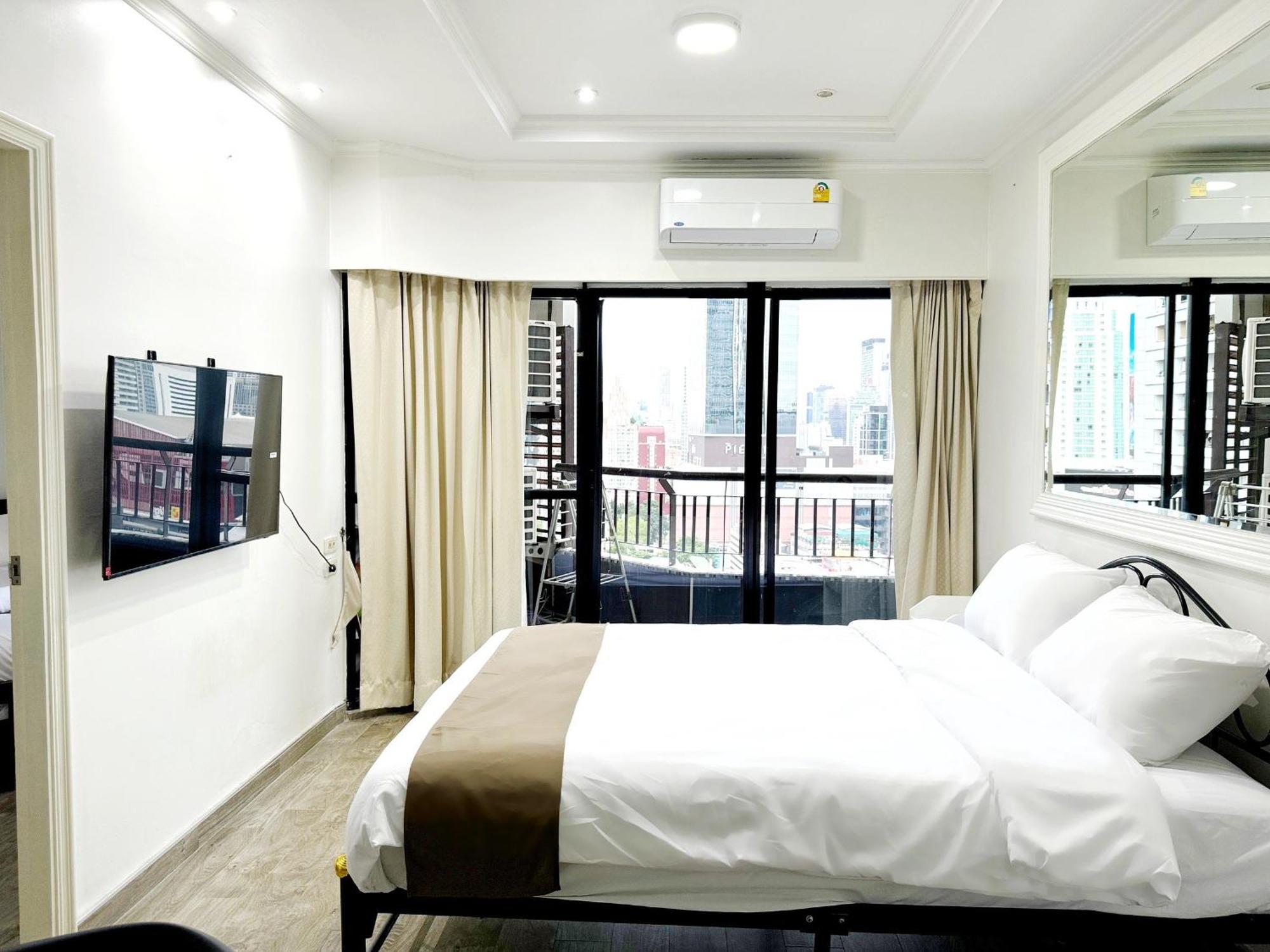 Center Bangkok Suite Next To Platinum Mall Buitenkant foto