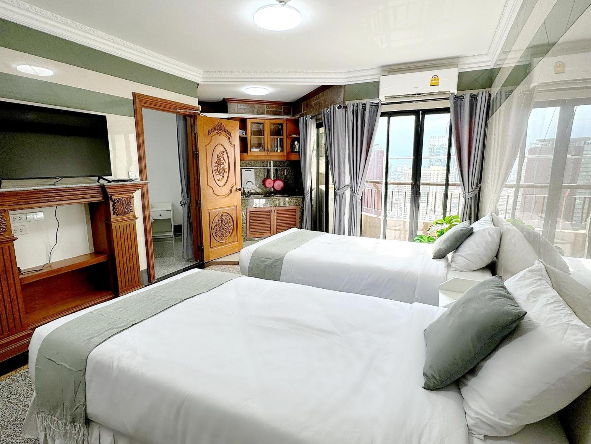 Center Bangkok Suite Next To Platinum Mall Buitenkant foto